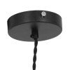 GLOBOSTAR® MANHATTAN 01456 Μοντέρνο Κρεμαστό Φωτιστικό Οροφής με Ντουί 1 x E27 AC 220-240V IP20 - Μαύρο - Μ11 x Π11 x Υ14cm GLOBOSTAR® MANHATTAN 01456 Μοντέρνο Κρεμαστό Φωτιστικό Οροφής με Ντουί 1 x E27 AC 220-240V IP20 - Μαύρο - Μ11 x Π11 x Υ14cm