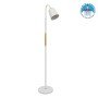 GLOBOSTAR® RIBBON 01586 Μοντέρνο Επιδαπέδιο Φωτιστικό με Ντουί 1 x E27 AC 220-240V IP20 - Λευκό & Μπεζ - Μ13 x Π13 x Υ164cm