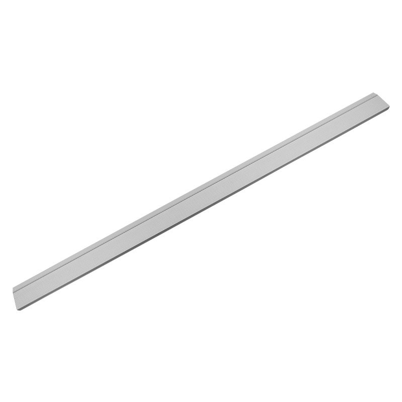 GLOBOSTAR® ALP-STEP-GRIP STAIR 70823-3M Επιφανειακό Προφίλ Αλουμινίου Ειδικό για Φωτισμό Σκαλοπατιού με Λευκό Γαλακτερό Πατητό Κάλυμμα για Ταινίες LED IP20 - Ασημί & Λευκό - Μ300 x Π6 x Υ2.1cm