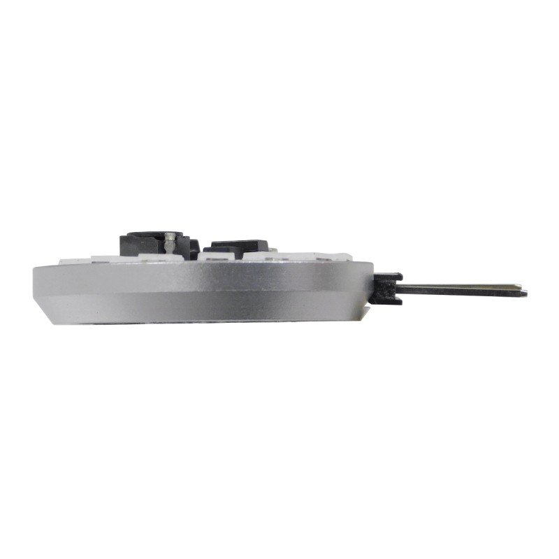 GLOBOSTAR® G4SIDE 76105 Λάμπα G4 LED 3W 285lm 120° DC 12-24V IP20 Φυσικό Λευκό 4500K Dimmable - Sanan SMD Chip - Side Pin - Μ2.9 x Π2.9 x Υ0.8cm - 2 Χρόνια Εγγύηση