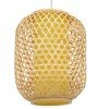 GLOBOSTAR® MAURITIUS 00899 Boho Κρεμαστό Φωτιστικό Οροφής με Ντουί 1 x E27 AC 220-240V IP20 - Μπεζ - Μ30 x Π30 x Υ40cm