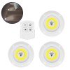 GLOBOSTAR® NEONSIGN 79044 Διακοσμητικό Φωτιστικό Τοίχου Νυκτός με RF Ασύρματο Χειριστήριο LED 6W 600lm 120° DC 3.6V με 11xAAA Μπαταρίες IP20 Ψυχρό Λευκό 6000K Dimmable - Μ9 x Π2.3 x Υ9cm - Πακέτο 3 Τεμαχίων - 2 Χρόνια Εγγύηση