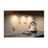 GLOBOSTAR® NEONSIGN 79045 Διακοσμητικό Φωτιστικό Τοίχου Νυκτός με RF Ασύρματο Χειριστήριο LED 6W 540lm 120° DC 3.6V με 11xAAA Μπαταρίες IP20 Θερμό Λευκό 2700K Dimmable - Μ9 x Π2.3 x Υ9cm - Πακέτο 3 Τεμαχίων - 2 Χρόνια Εγγύηση