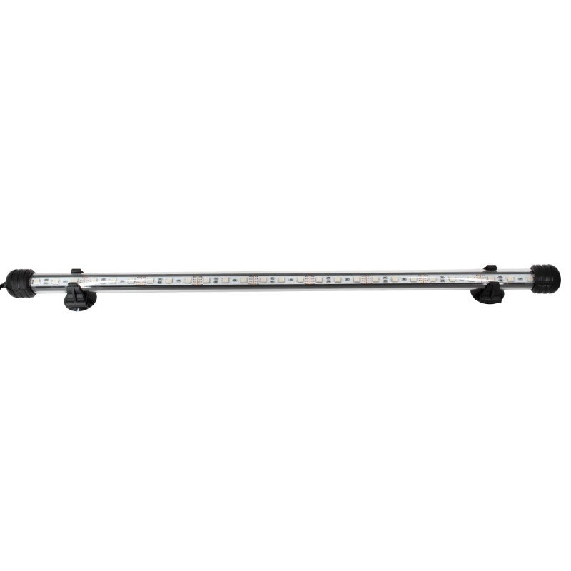 GLOBOSTAR® AQUARIUS 79673 Φωτιστικό Ενυδρείου με IR Ασύρματο Χειριστήριο LED 5.5W 275lm 180° AC 220-240V Αδιάβροχο IP68 Πολύχρωμο RGB Dimmable - Sanan SMD Chip - Μαύρο - Μ48 x Π2.5 x Υ2.5cm - 2 Χρόνια Εγγύηση