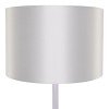 GLOBOSTAR® ASHLEY 00823 Μοντέρνο Επιδαπέδιο Φωτιστικό με Ντουί 1 x E27 AC 220-240V IP20 - Λευκό - Μ35 x Π35 x Υ145cm