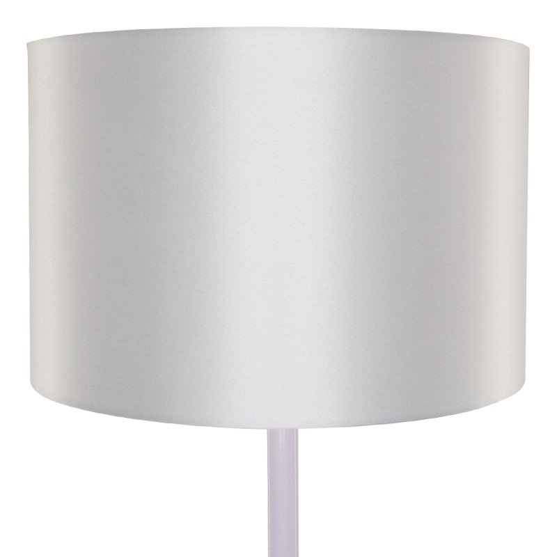 GLOBOSTAR® ASHLEY 00823 Μοντέρνο Επιδαπέδιο Φωτιστικό με Ντουί 1 x E27 AC 220-240V IP20 - Λευκό - Μ35 x Π35 x Υ145cm