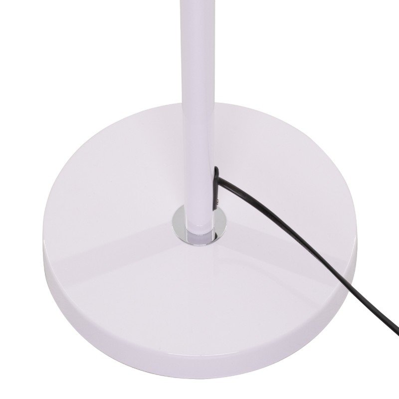 GLOBOSTAR® ASHLEY 00823 Μοντέρνο Επιδαπέδιο Φωτιστικό με Ντουί 1 x E27 AC 220-240V IP20 - Λευκό - Μ35 x Π35 x Υ145cm
