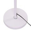 GLOBOSTAR® ASHLEY 00826 Μοντέρνο Επιδαπέδιο Φωτιστικό με Ντουί 1 x E27 AC 220-240V IP20 - Λευκό & Μπεζ - Μ40 x Π40 x Υ145cm