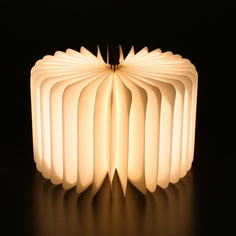 GLOBOSTAR® BOOKDECO 79636 Μοντέρνο Επιτραπέζιο Φωτιστικό Πορτατίφ LED 4W 250lm 180° DC 5V με USB 2.0 & Επαναφορτιζόμενη Μπαταρία Li-ion 3.2V 1000mAh IP20 Πολύχρωμο RGB - Μπεζ - Μ21.5 x Π16.5 x Υ2.2cm - 2 Χρόνια Εγγύηση