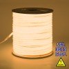 GLOBOSTAR® NEOTUBE 70582 Ταινία Neon Flex LED 12W/m 840lm/m 360° DC 24V Αδιάβροχο IP65 120 x SMD2835 Chip/m Θερμό Λευκό 2700K Dimmable - Sanan SMD Chip - Μ100 x Π1.3 x Υ1.3cm - 3 Χρόνια Εγγύηση