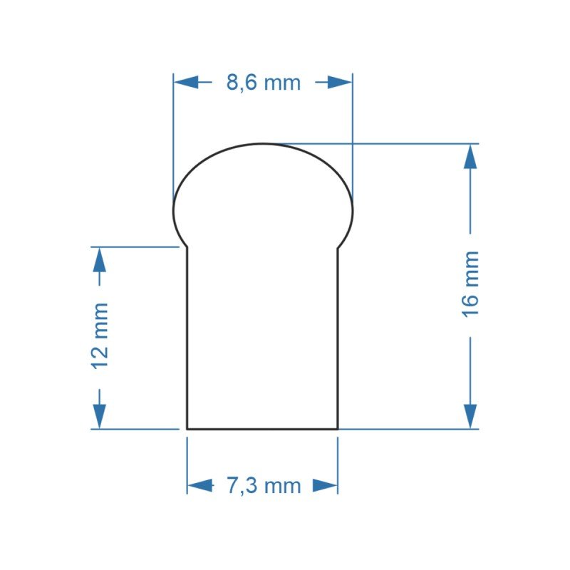 GLOBOSTAR® NEOVALE 70562 Ταινία Neon Flex LED 12W/m 840lm/m 120° DC 24V Αδιάβροχο IP65 120 x SMD2835 Chip/m Θερμό Λευκό 2700K Dimmable - Sanan SMD Chip - Μ100 x Π0.8 x Υ1.6cm - 3 Χρόνια Εγγύηση