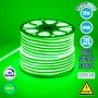 GLOBOSTAR® NEOVALE 70574 Ταινία Neon Flex LED 12W/m 600lm/m 120° DC 220-240V Αδιάβροχο IP65 120 x SMD2835 Chip/m Πράσινο Dimmable - Sanan SMD Chip - Μ100 x Π0.8 x Υ1.6cm - 3 Χρόνια Εγγύηση