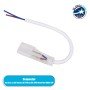 GLOBOSTAR® NEOVALE-A 70613 Σύνδεσμος για Neon Flex LED Αδιάβροχο IP65 - Διάφανο - Μ20 x Π1.9 x Υ1.1cm