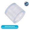 GLOBOSTAR® NEOTUBE-B 70636 Τερματική Τάπα για Neon Flex LED Αδιάβροχο IP65 - Διάφανο - Μ2.2 x Π2.2 x Υ3.5cm