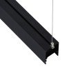 GLOBOSTAR® SUSPENSION 70899 Σύστημα Κρέμασης με 2 Ρυθμιζόμενες Ντίζες & Εξαρτήματα Ειδικό για Προφίλ Αλουμινίου - Μ1 x Π1 x Υ200cm