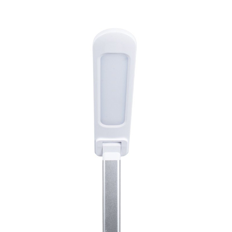 GLOBOSTAR® ONO 76532 Μοντέρνο Επιτραπέζιο Φωτιστικό Γραφείου με Ασύρματη Φόρτιση 10W 2A LED 3.5W 350lm 90° DC 5V με USB-C IP20 Ρυθμιζόμενο Λευκό CCT με Αφή 2700K/4500K/6000K Dimmable - Sanan SMD Chip - Λευκό - Μ18 x Π12 x Υ36cm - 2 Χρόνια Εγγύηση