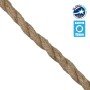 GLOBOSTAR® DECOCABLE 77644 Τριχιά Στριφτό Καλώδιο 2 x 0.75mm² IP20 - Μπεζ - Μ100 x Π1.5 x Υ1.5cm