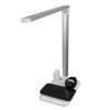 GLOBOSTAR® ONO 86101 Μοντέρνο Επιτραπέζιο Φωτιστικό Γραφείου με Ασύρματη Φόρτιση 10W 2A LED 5W 1000lm 90° DC 5V με USB-C IP20 Φυσικό Λευκό 4500K - Sanan SMD Chip - Λευκό - Μ33 x Π14 x Υ63cm - 2 Χρόνια Εγγύηση