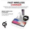 GLOBOSTAR® ONO 86101 Μοντέρνο Επιτραπέζιο Φωτιστικό Γραφείου με Ασύρματη Φόρτιση 10W 2A LED 5W 1000lm 90° DC 5V με USB-C IP20 Φυσικό Λευκό 4500K - Sanan SMD Chip - Λευκό - Μ33 x Π14 x Υ63cm - 2 Χρόνια Εγγύηση