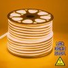 GLOBOSTAR® NEOVALE 70566 Ταινία Neon Flex LED 12W/m 720lm/m 120° DC 24V Αδιάβροχο IP65 120 x SMD2835 Chip/m Ultra Θερμό Λευκό 2200K Dimmable - Sanan SMD Chip - Μ100 x Π0.8 x Υ1.6cm - 3 Χρόνια Εγγύηση