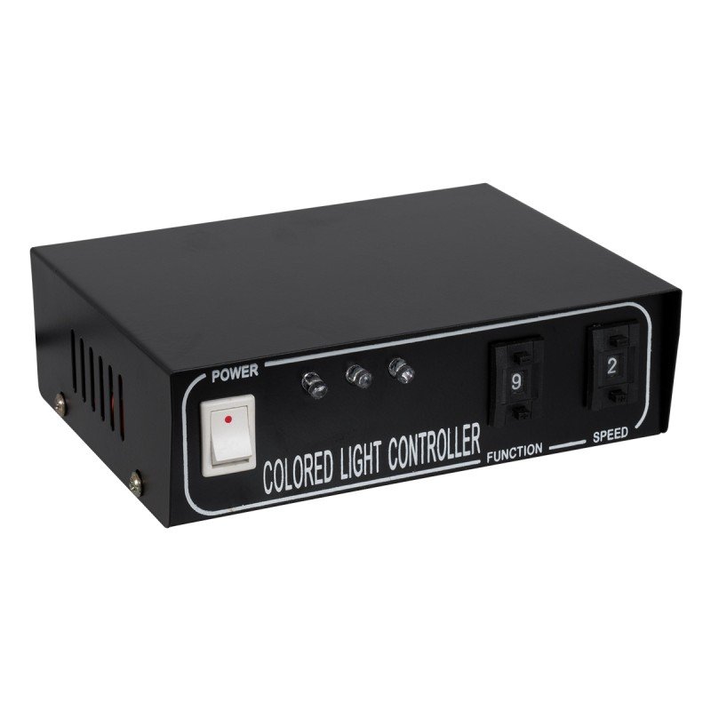 GLOBOSTAR® NEOTUBE-B 22612 Controller 6A 1380W AC 220-240V σε DC 220-240V για έως 100 Μέτρα Ταινία LED IP20 - Μαύρο - Μ17 x Π10 x Υ4cm - 2 Χρόνια Εγγύηση