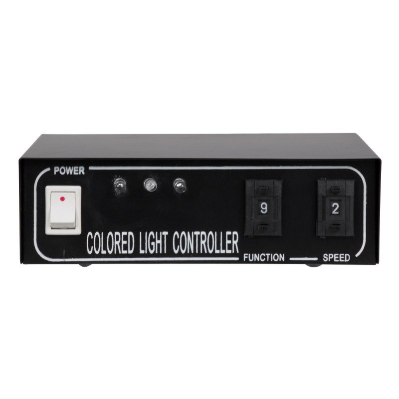 GLOBOSTAR® NEOTUBE-B 22612 Controller 6A 1380W AC 220-240V σε DC 220-240V για έως 100 Μέτρα Ταινία LED IP20 - Μαύρο - Μ17 x Π10 x Υ4cm - 2 Χρόνια Εγγύηση