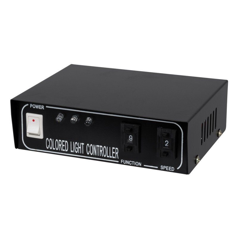 GLOBOSTAR® NEOTUBE-B 22612 Controller 6A 1380W AC 220-240V σε DC 220-240V για έως 100 Μέτρα Ταινία LED IP20 - Μαύρο - Μ17 x Π10 x Υ4cm - 2 Χρόνια Εγγύηση