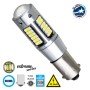GloboStar® BA9S - T4W 81291  Λάμπα Αυτοκινήτου  3rd Generation Can-Bus Extreme Series LED 30 SMD 4014 6W 900lm 360° DC 12V IP20 Ψυχρό Λευκό 6000K