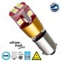 GLOBOSTAR® BAX9S-H6W 81298 Λάμπα BAx9S H6W CANbus LED 6W 900lm 360° DC 24-32V IP20 Ψυχρό Λευκό 6000K - 12 x Epistar SMD3030 Chip - Μ1.2 x Π1.2 x Υ3.6cm - 1 Χρόνο Εγγύηση