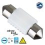 GLOBOSTAR® C5W 81332 Σωληνωτή Λάμπα C5W 31mm CANbus LED 1.92W 100lm 120° DC 12-24V IP20 Ψυχρό Λευκό 6000K - 2 x Epistar SMD3030 Chip - Μ3.1 x Π1.2 x Υ1cm - 1 Χρόνο Εγγύηση