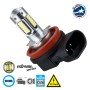 GloboStar® 81415 Λάμπα Αυτοκίνητου H8 3rd Generation Can-Bus Extreme Series LED 30 SMD 4014 2.8W 300lm 360° DC 12V IP20 Ψυχρό Λευκό 6000K