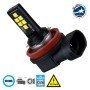 GloboStar® 81448 Λάμπα Αυτοκίνητου H8 2nd Generation Can-Bus Series LED 12 SMD 3030 4W 440lm 360° DC 12V IP20 Ψυχρό Λευκό 6000K