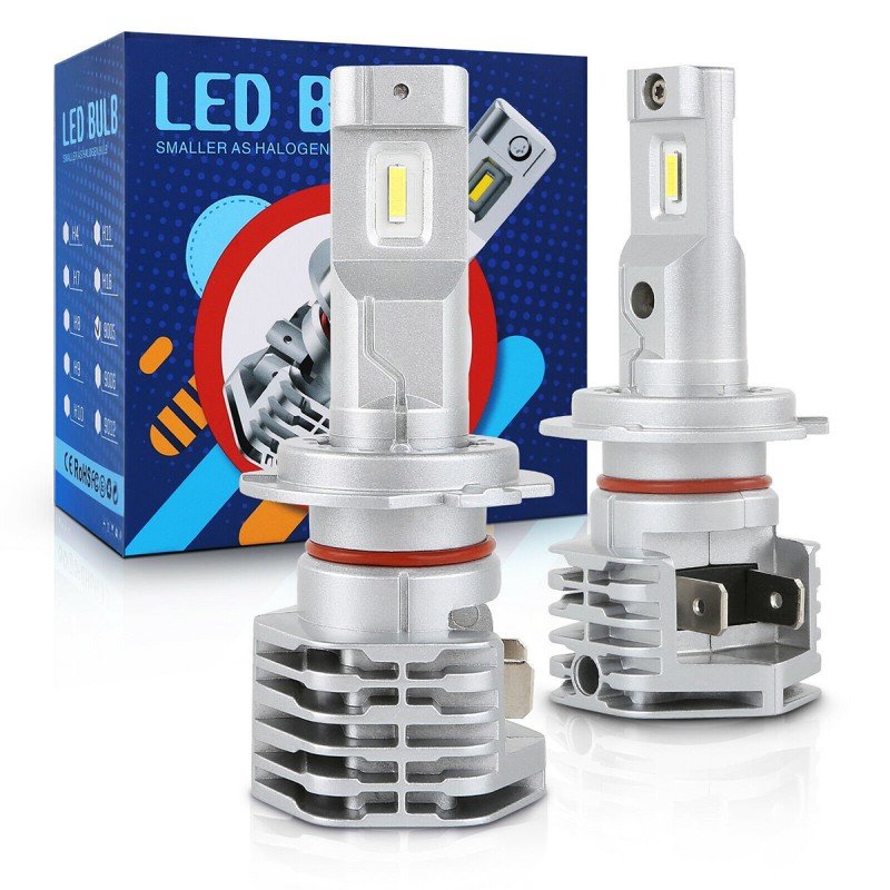 GloboStar® 81666 H7 M4 Line KIT Βασικού Φωτισμού Αυτοκινήτου & Μοτοσυκλέτας 3rd Generation Can-Bus Extreme Series LED CREE CXB COB 30W/60W 3200lm/6400lm DC 12-24V Αδιάβροχο IP68 Ψυχρό Λευκό 6000K