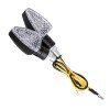 GLOBOSTAR® TURNLIGHT 81751 Φλας Μοτοσυκλέτας LED 1.5W/3W 135lm/270lm 120° DC 12V Αδιάβροχο IP65 Πορτοκαλί - Μ8.3 x Π3 x Υ2.8cm - Πακέτο 2 Τεμαχίων - 1 Χρόνο Εγγύηση
