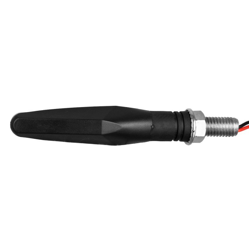 GLOBOSTAR® TURNLIGHT 81753 Φλας Μοτοσυκλέτας LED 1W/2W 110lm/220lm 120° DC 12V Αδιάβροχο IP65 Πορτοκαλί - Μ11 x Π2.3 x Υ1.9cm - Πακέτο 2 Τεμαχίων - 1 Χρόνο Εγγύηση