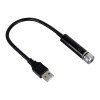 GloboStar® 81846 Διακοσμητικό Φωτιστικό Ειδικών Φωτορυθμικών Εφέ PARTY Disco LASER DC 5V με Καλώδιο Τροφοδοσίας USB Κόκκινο IP20 Μ1.4 x Π1.4 x Υ27cm