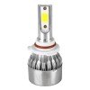 GloboStar® 82009 HB3 9005 C6 Line KIT Βασικού Φωτισμού Αυτοκινήτου & Φορτηγού 1st Generation Can-Bus Series LED CREE CXB COB 24W/48W 4800lm/9600lm DC 12V Αδιάβροχο IP65 Ψυχρό Λευκό 6000K