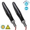 GLOBOSTAR® TURNLIGHT 81753 Φλας Μοτοσυκλέτας LED 1W/2W 110lm/220lm 120° DC 12V Αδιάβροχο IP65 Πορτοκαλί - Μ11 x Π2.3 x Υ1.9cm - Πακέτο 2 Τεμαχίων - 1 Χρόνο Εγγύηση