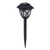 GloboStar® 85703 ΣΕΤ 6 Τεμαχίων Αυτόνομα Ηλιακά Φωτιστικά LED SMD 1W 100lm με Ενσωματωμένη Μπαταρία 600mAh - Φωτοβολταϊκό Πάνελ με Αισθητήρα Ημέρας-Νύχτας Αδιάβροχο IP65 Φανάρι Κήπου Τετράγωνο Ψυχρό Λευκό 6000K