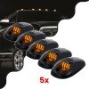 GLOBOSTAR® TRAK 85303 Φώτα Όγκου Οχημάτων LED 12W 600lm 90° DC 12V Αδιάβροχο IP65 Πορτοκαλί 2200Κ - Μ14 x Π8.4 x Υ3.5cm - Πακέτο 5 Τεμαχίων - 1 Χρόνο Εγγύηση