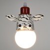 GLOBOSTAR® ZEBRA 00639 Παιδικό Κρεμαστό Φωτιστικό Οροφής με Ντουί 1 x E27 AC 220-240V IP20 - Πολύχρωμο - Μ19 x Π10.5 x Υ13.5cm