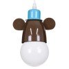 GLOBOSTAR® MONKEY 00640 Παιδικό Κρεμαστό Φωτιστικό Οροφής με Ντουί 1 x E27 AC 220-240V IP20 - Πολύχρωμο - Μ14.5 x Π10.5 x Υ13.5cm