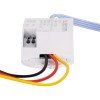 GLOBOSTAR® SENSORE 75700 Χωνευτός Ανιχνευτής PIR / Αισθητήρας Κίνησης 360° AC 220-240V 0.2A 50W Max IP20 - Μ7 x Π3.7 x Υ3.3cm - 2 Χρόνια Εγγύηση