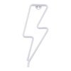 GloboStar® 78590 Φωτιστικό Ταμπέλα Φωτεινή Επιγραφή NEON LED Σήμανσης LIGHT STRIKE 5W με Καλώδιο Τροφοδοσίας USB - Μπαταρίας 3xAAA (Δεν Περιλαμβάνονται) - Θερμό Λευκό 2700K