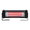 GloboStar® 85030 PRO Series ΣΕΤ 4 x Μπάρες Σήμανσης Οχήματος Πυροσβεστικής για Αυτοκίνητα & Φορτηγά 13 Προγραμμάτων Φωτισμού STROBE LED CREE CXB COB 36W DC 10-30V Αδιάβροχο IP65 Κόκκινο