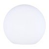GloboStar® GARDENGLOW  85825 Μοντέρνο Φωτιστικό Κήπου Μπάλα LED Globe 10W Φ40 Επαναφορτιζόμενο Μπαταρίας με Καλώδιο USB - Φορτιστή και Ασύρματο Χειριστήριο IR Αδιάβροχο IP54 Πολύχρωμο RGBW