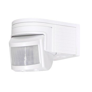 GloboStar® 79092 Επίτοιχος PIR Ανιχνευτής-Αισθητήρας Κίνησης 180° 6m Motion Sensor AC 230V Max 1380W GloboStar® 79092 Επίτοιχος PIR Ανιχνευτής-Αισθητήρας Κίνησης 180° 6m Motion Sensor AC 230V Max 1380W