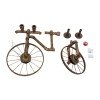 GLOBOSTAR® SWIFTWALKER 00659 Vintage Φωτιστικό Τοίχου - Απλίκα με Ντουί 3 x E27 AC 220-240V IP20 - Χάλκινο - Μ85 x Π29.5 x Υ55cm GLOBOSTAR® SWIFTWALKER 00659 Vintage Φωτιστικό Τοίχου - Απλίκα με Ντουί 3 x E27 AC 220-240V IP20 - Χάλκινο - Μ85 x Π29.5 x Υ55cm