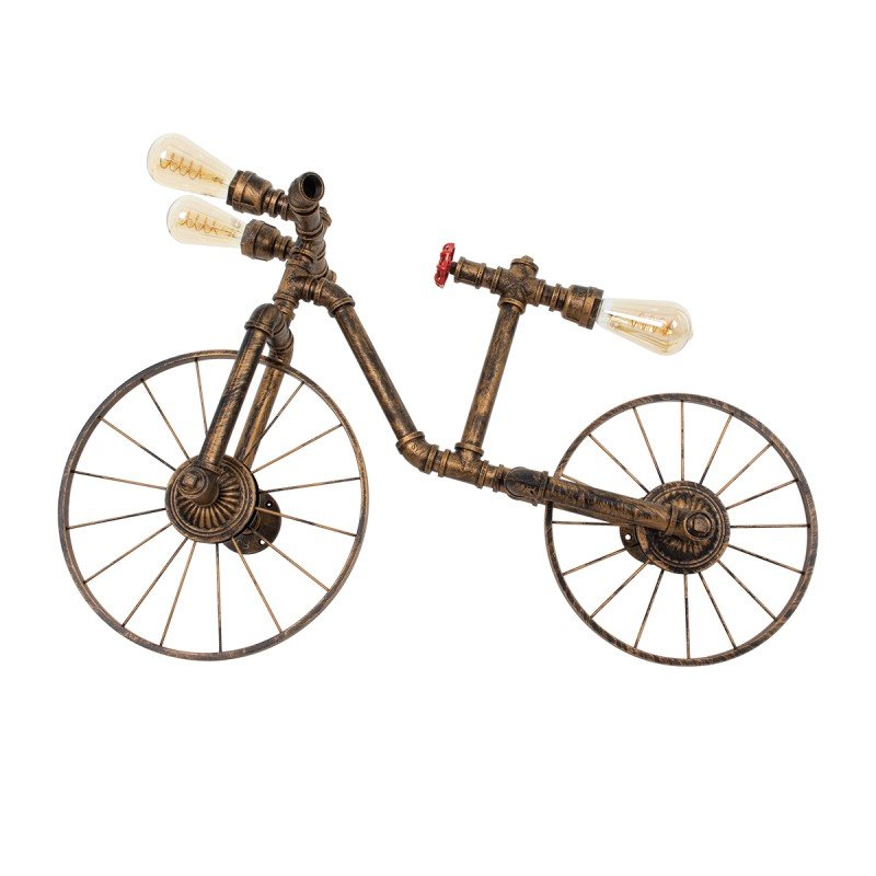 GLOBOSTAR® SWIFTWALKER 00659 Vintage Φωτιστικό Τοίχου - Απλίκα με Ντουί 3 x E27 AC 220-240V IP20 - Χάλκινο - Μ85 x Π29.5 x Υ55cm GLOBOSTAR® SWIFTWALKER 00659 Vintage Φωτιστικό Τοίχου - Απλίκα με Ντουί 3 x E27 AC 220-240V IP20 - Χάλκινο - Μ85 x Π29.5 x Υ55cm