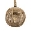 GLOBOSTAR® MANDALA 00730 Boho Κρεμαστό Φωτιστικό Οροφής με Ντουί 1 x E27 AC 220-240V IP20 - Μπεζ - Μ20 x Π20 x Υ20cm